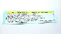 Image of Label Caution CV R. Caution Label. image for your Subaru Crosstrek  